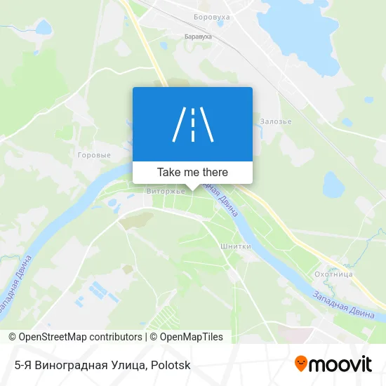 5-Я Виноградная Улица map