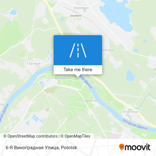 6-Я Виноградная Улица map