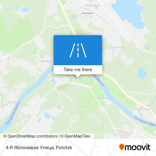 4-Я Яблоневая Улица map