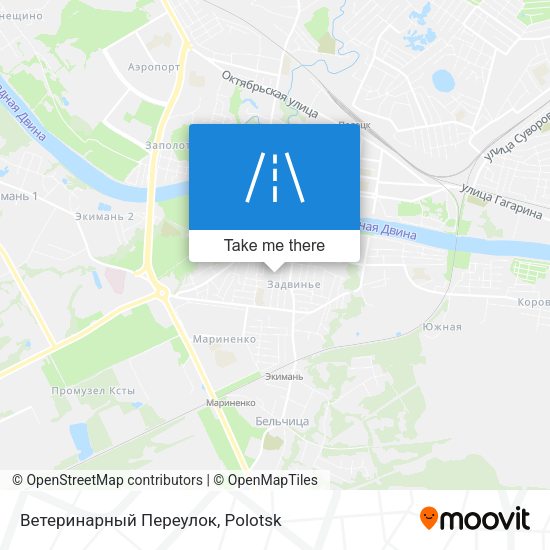 Ветеринарный Переулок map