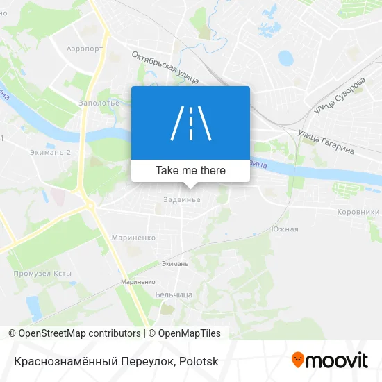 Краснознамённый Переулок map