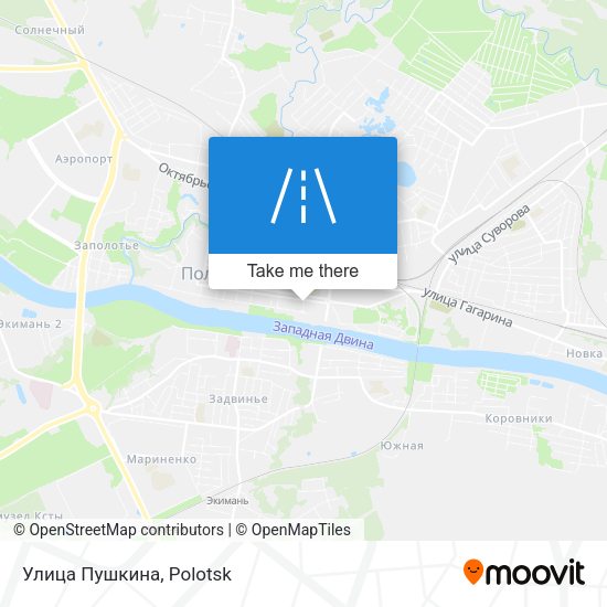 Улица Пушкина map