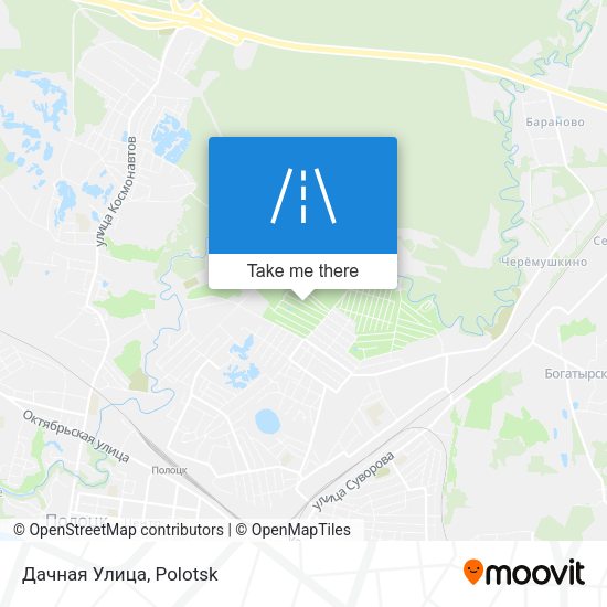 Дачная Улица map