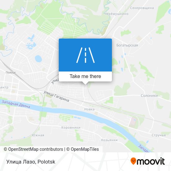 Улица Лазо map