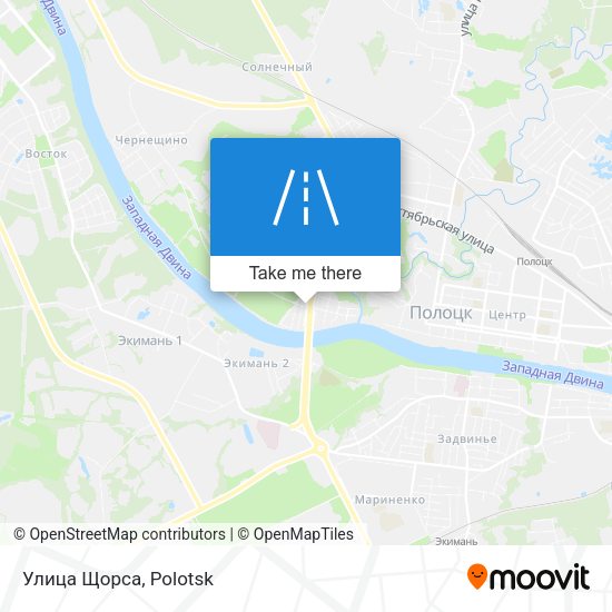 Улица Щорса map