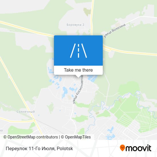 Переулок 11-Го Июля map