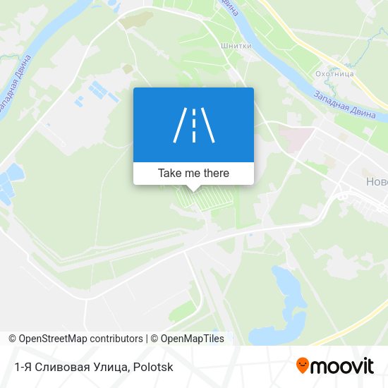 1-Я Сливовая Улица map