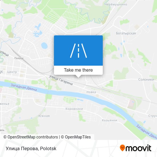 Улица Перова map