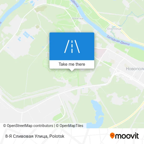 8-Я Сливовая Улица map