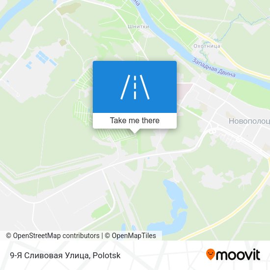 9-Я Сливовая Улица map