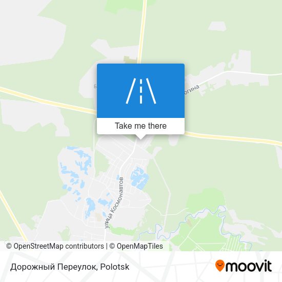 Дорожный Переулок map