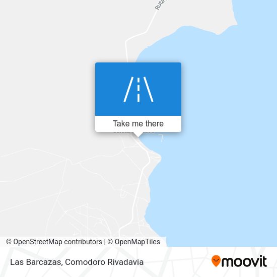 Las Barcazas map