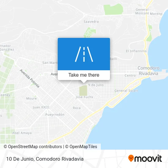 Mapa de 10 De Junio