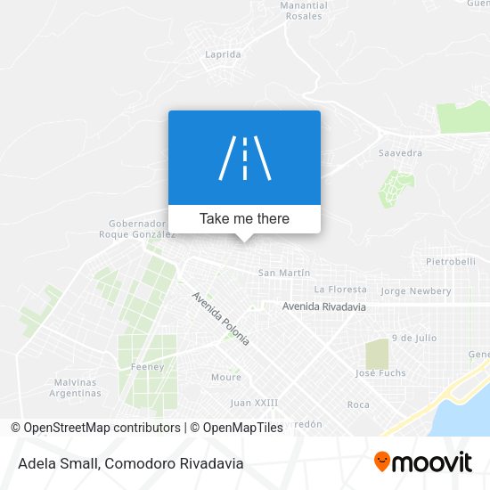 Mapa de Adela Small