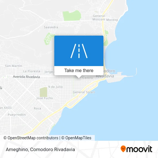 Ameghino map