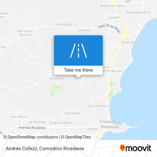 Andrés Cofezz map