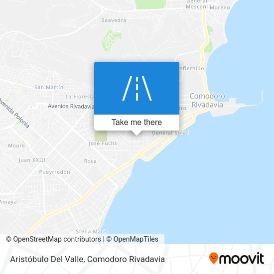Mapa de Aristóbulo Del Valle