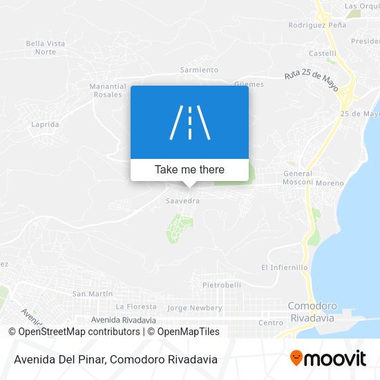 Mapa de Avenida Del Pinar