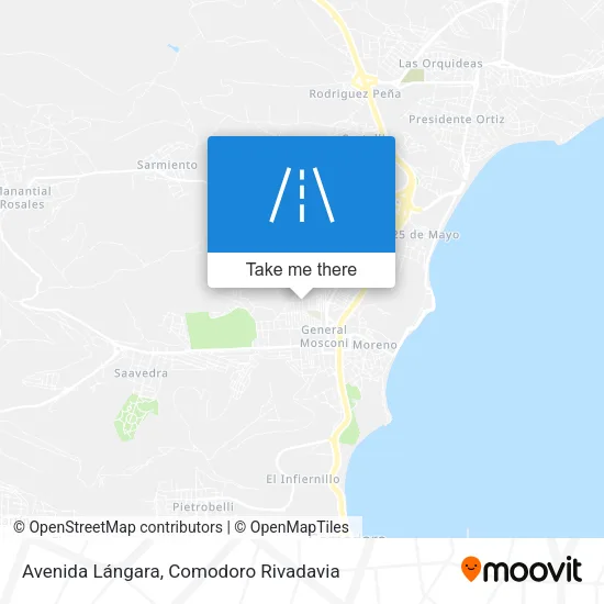 Mapa de Avenida Lángara