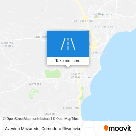 Mapa de Avenida Mazaredo