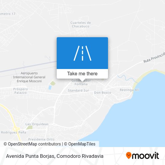 Avenida Punta Borjas map