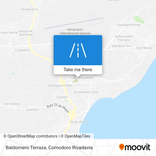 Mapa de Baldomero Terraza