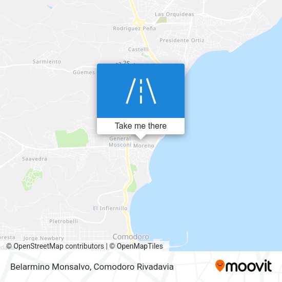 Belarmino Monsalvo map