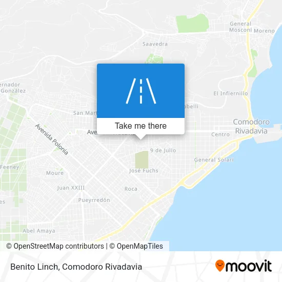 Mapa de Benito Linch