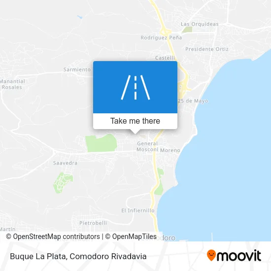 Mapa de Buque La Plata