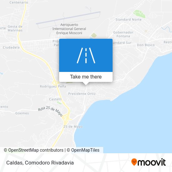 Mapa de Caldas