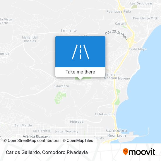 Carlos Gallardo map