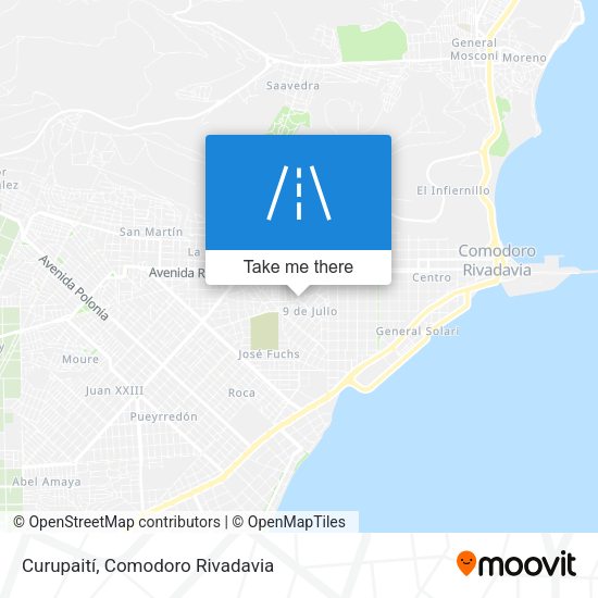 Curupaití map