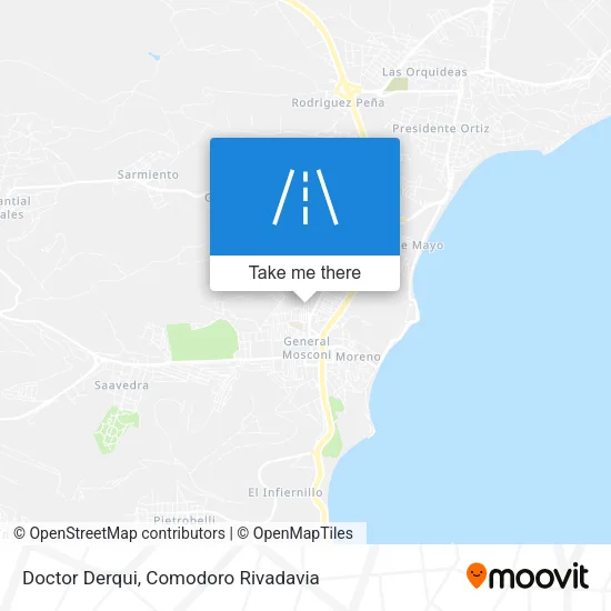Mapa de Doctor Derqui