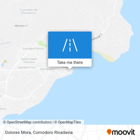 Dolores Mora map