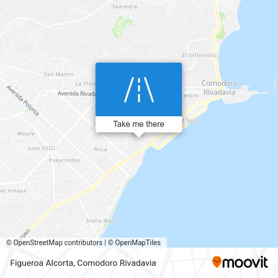 Mapa de Figueroa Alcorta
