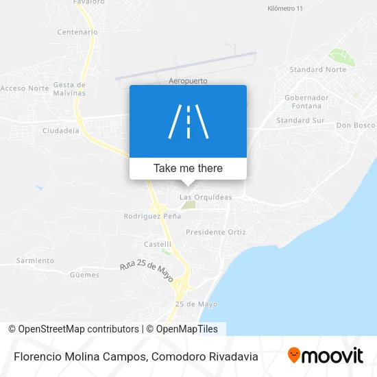 Mapa de Florencio Molina Campos
