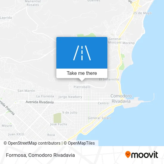 Formosa map