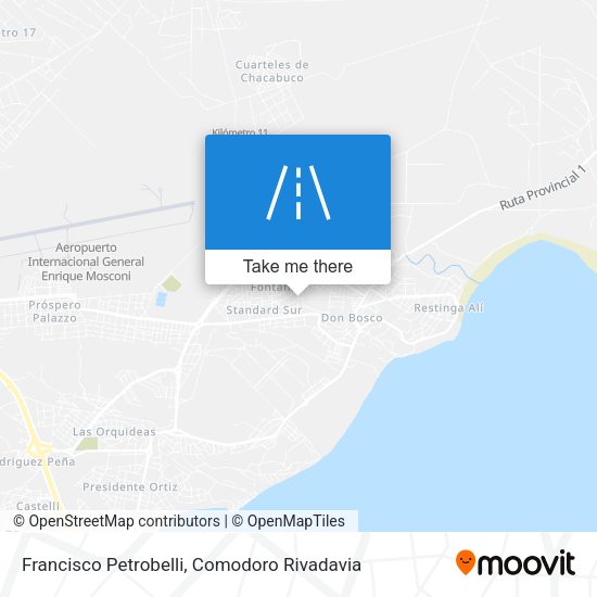 Francisco Petrobelli map