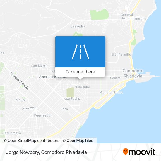 Jorge Newbery map