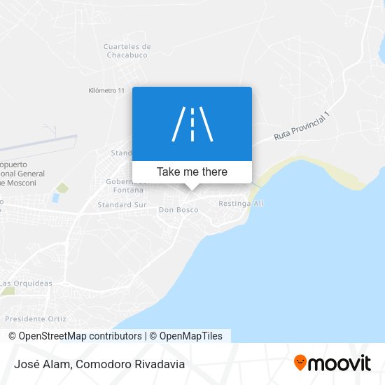 Mapa de José Alam