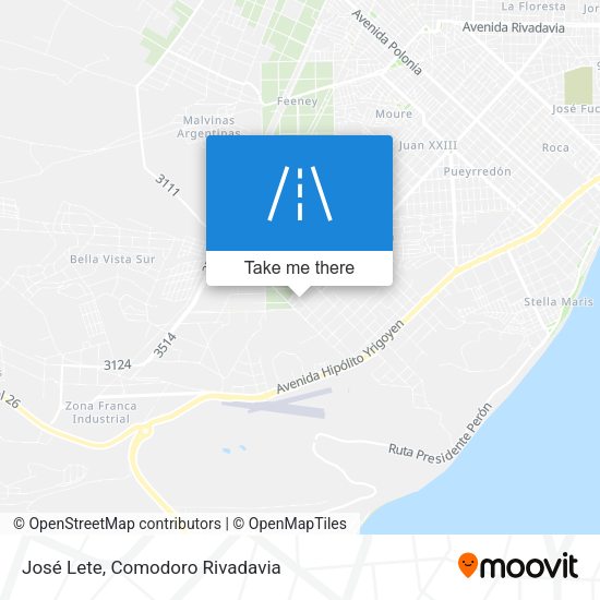 José Lete map