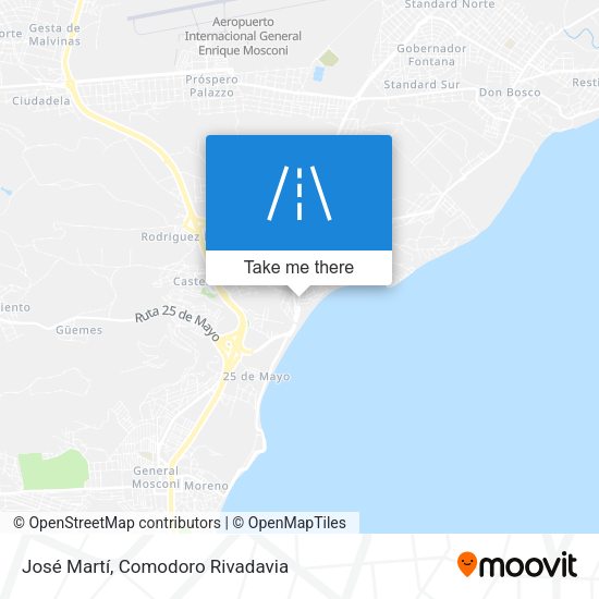 José Martí map