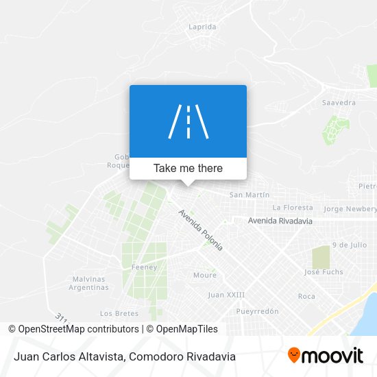 Juan Carlos Altavista map