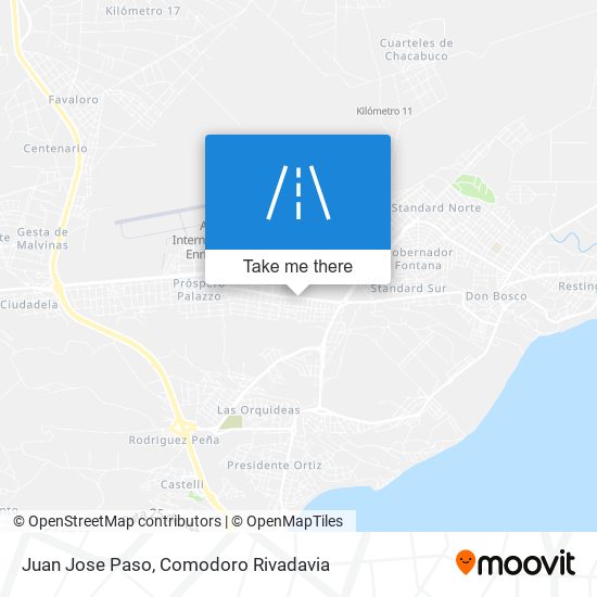 Juan Jose Paso map