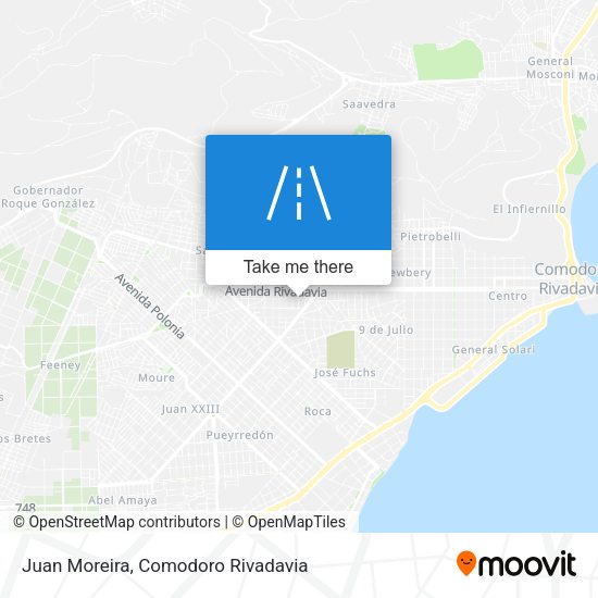 Mapa de Juan Moreira