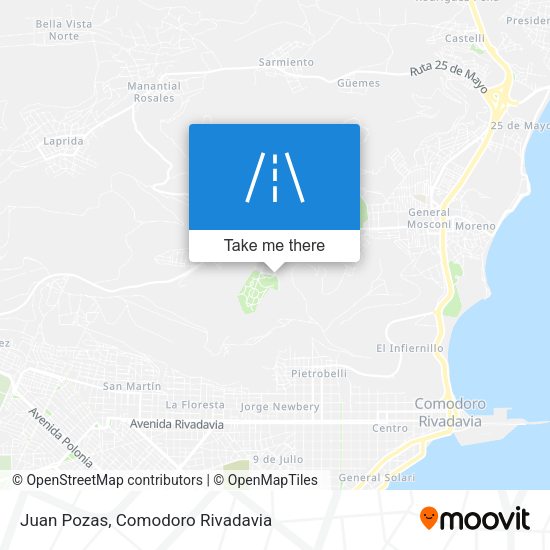 Mapa de Juan Pozas