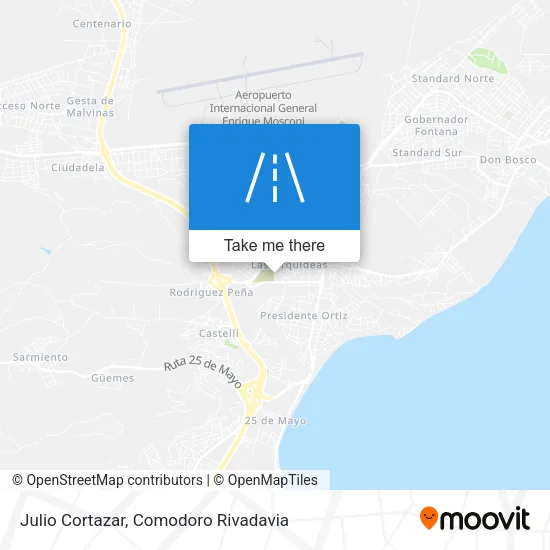 Mapa de Julio Cortazar