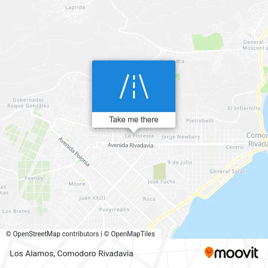 Los Alamos map