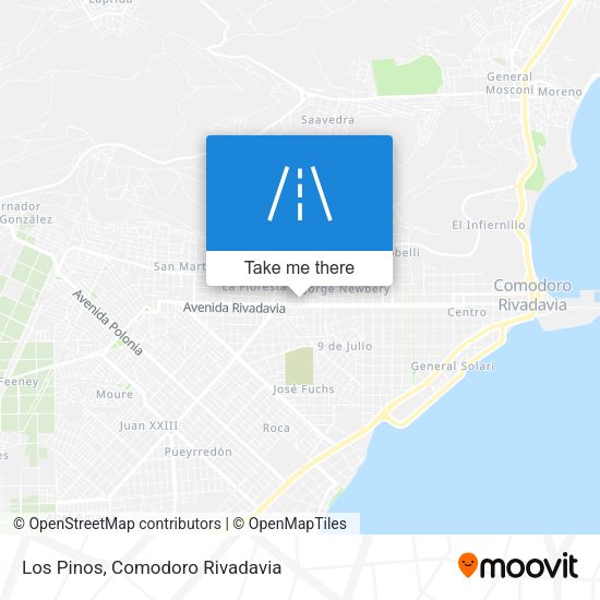 Mapa de Los Pinos