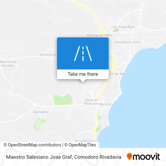Mapa de Maestro Salesiano Jose Graf